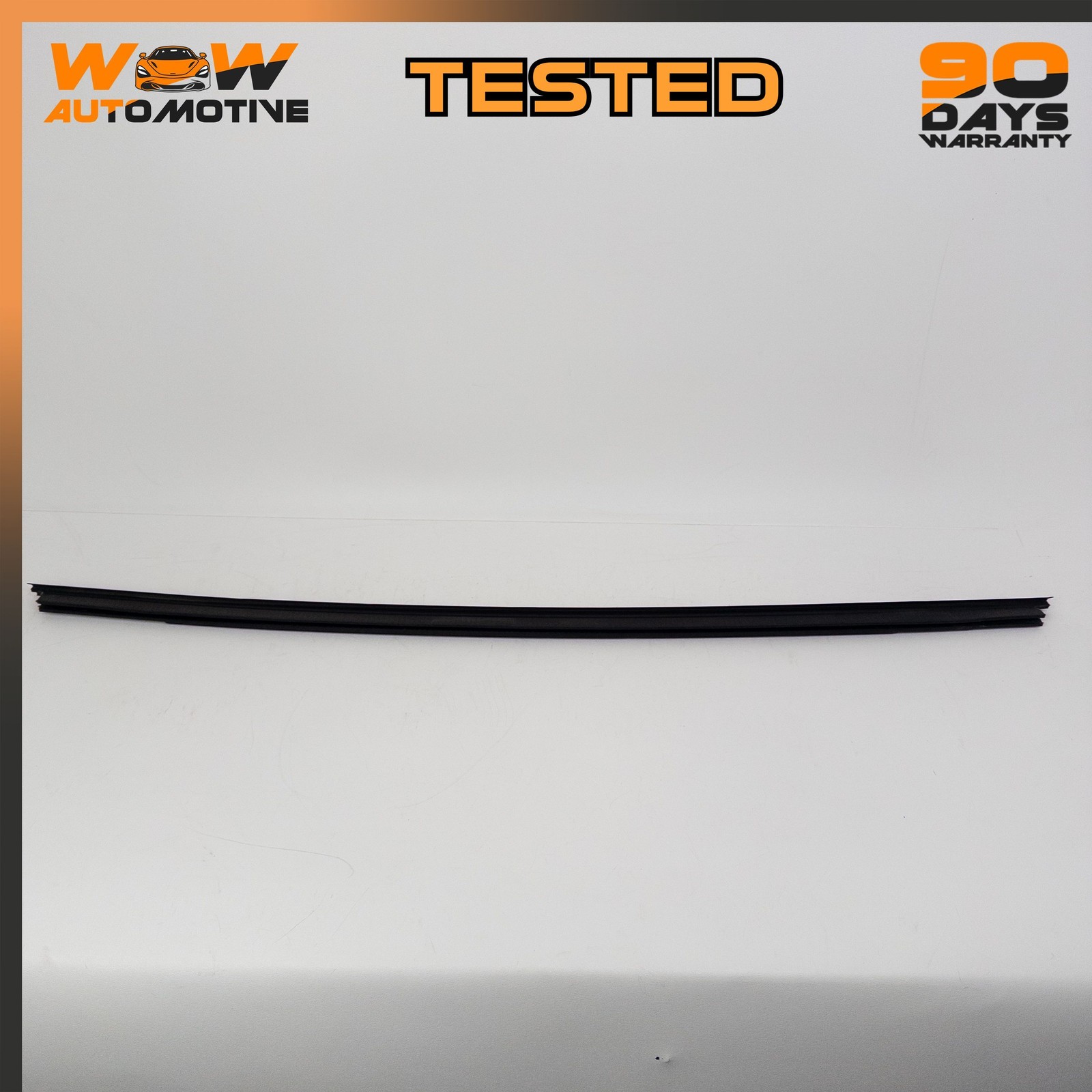 05-13 CHEVROLET CORVETTE C6 FRONT RIGHT DOOR BELT MOULDING WEATHER STRIPPING OEM