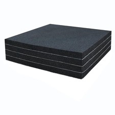 Rubber Adhesive Pads, 4 Pcs Closed Cell Foam Sheet Neoprene High Density Foam...