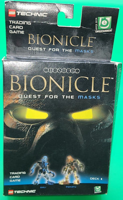 Lego Bionicle Quest for the Masks First Edition Deck 1 New in Damaged Box