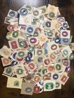 US 1850s & forward - COLLECTION of MANY QUALITY cut squares.