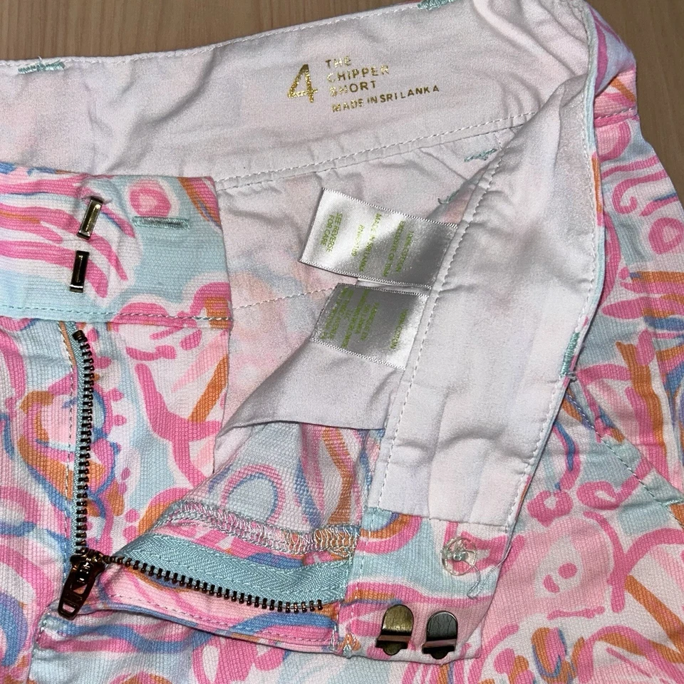 Lilly Pulitzer The Chipper abanico corto mar 9,5” entrepierna para mujer 4 Foto 3 de 4