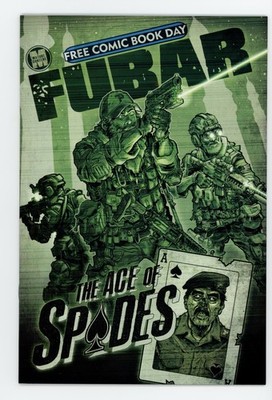 FCBD Fubar / The Ace of Spades NM+ 2014 Steve Becker Fubar Press