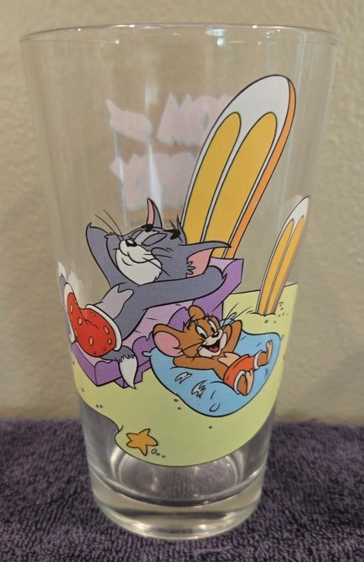 Tom And Jerry Toon Tumblers Cartoon Glass 2019 PGCA Annual Meeting Marvel