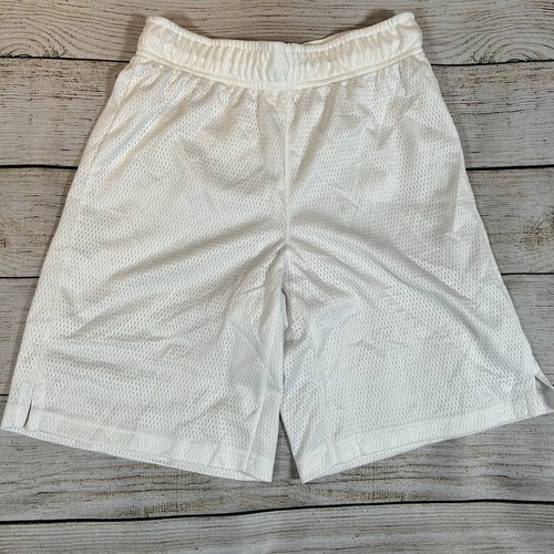 DSG Jungen Jugend weiß Mesh Shorts Gr. L Gym Schule PE Sport Activewear Training