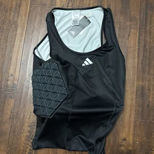 NWT Adidas Padded Aeroready Athletic Tank Top Black IM3592 Men’s 2XL