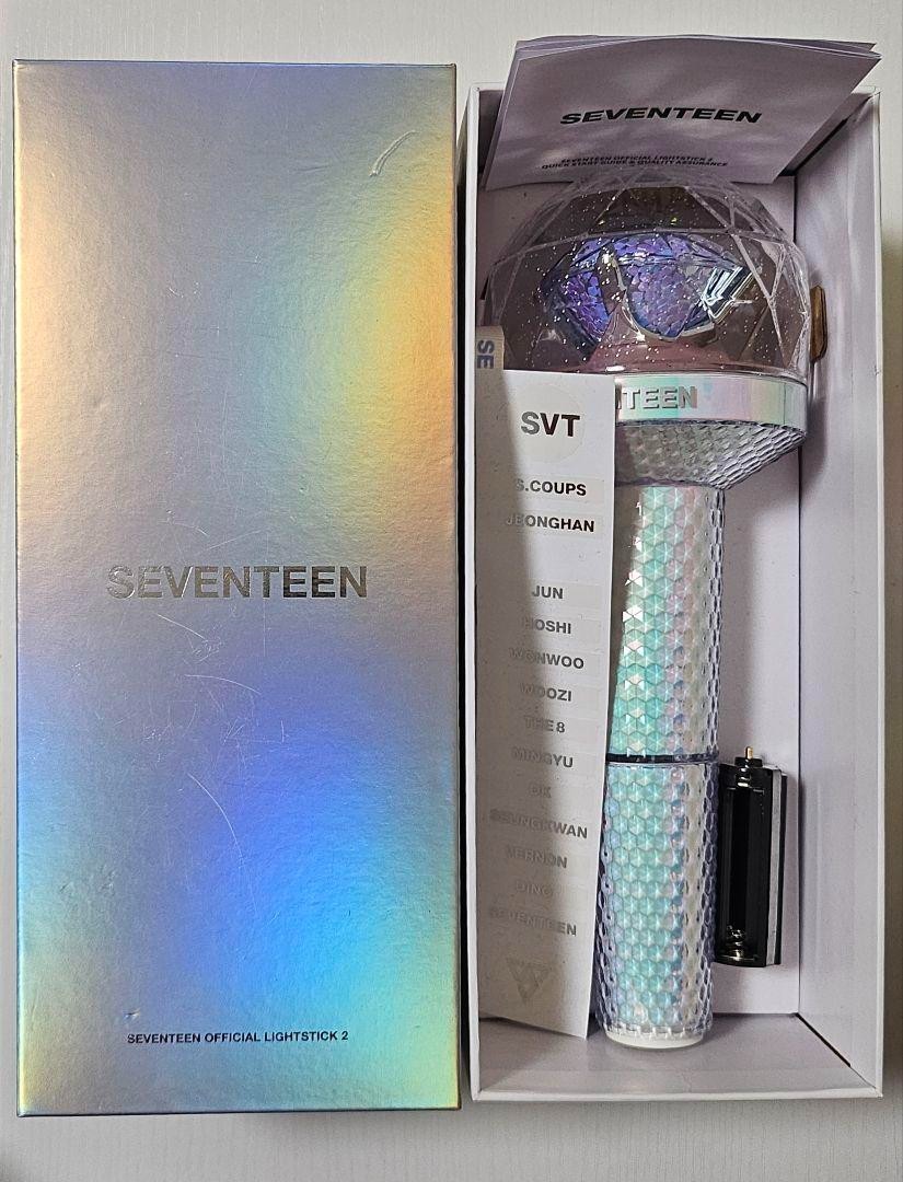 SEVENTEEN - SEVENTEEN ペンライト Lightstick ver.2 Seventeen Official Light Stick Ver.2 – Choice Music LA