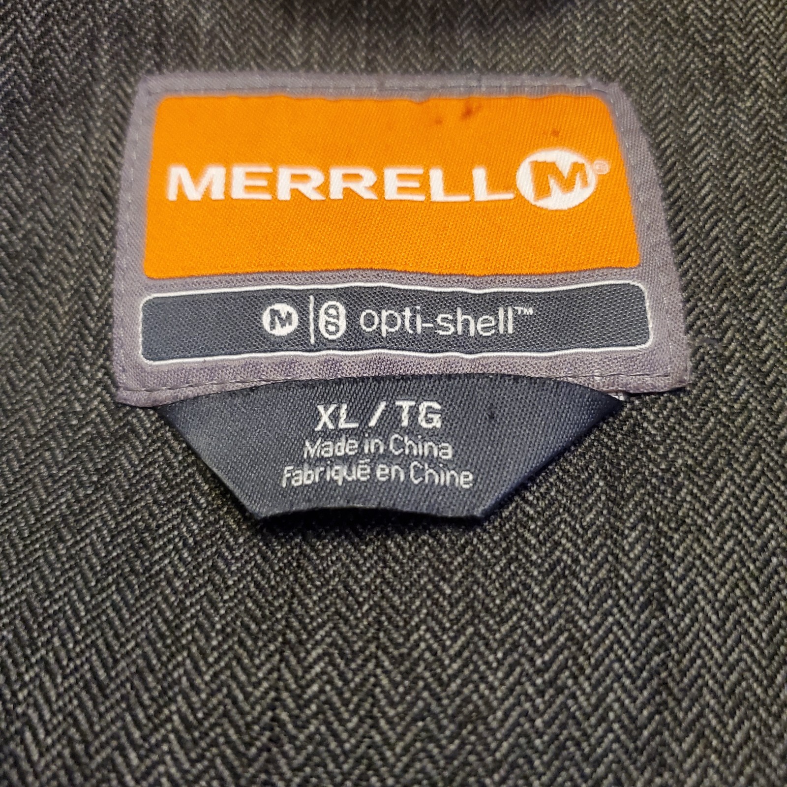 Merrell Mens Opti-Shell Gray Softshell Jacket XL … - image 11