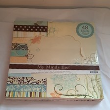 My Minds Eye 48 Sheets Glittered Cardstock Pa...