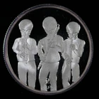 1987 Rarities Mint Star Wars Cantina Band 1 Oz .999 Fine Silver #163