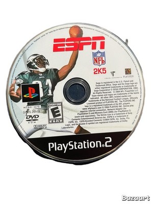 ESPN NFL 2K5 PS2 Sony PlayStation 2 - Disc Only