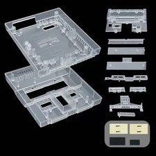 Clear Super Nintendo Replacement Console Shell Housing SNES