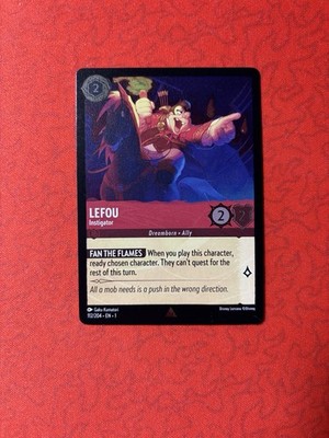 Lefou - Instigator 112/204 The First Chapter Cold Foil