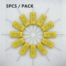 5Pcs/Pack Audiophiler Axial MKP HIFI Crossover Audio Capacitor 250V 1uf-47uf