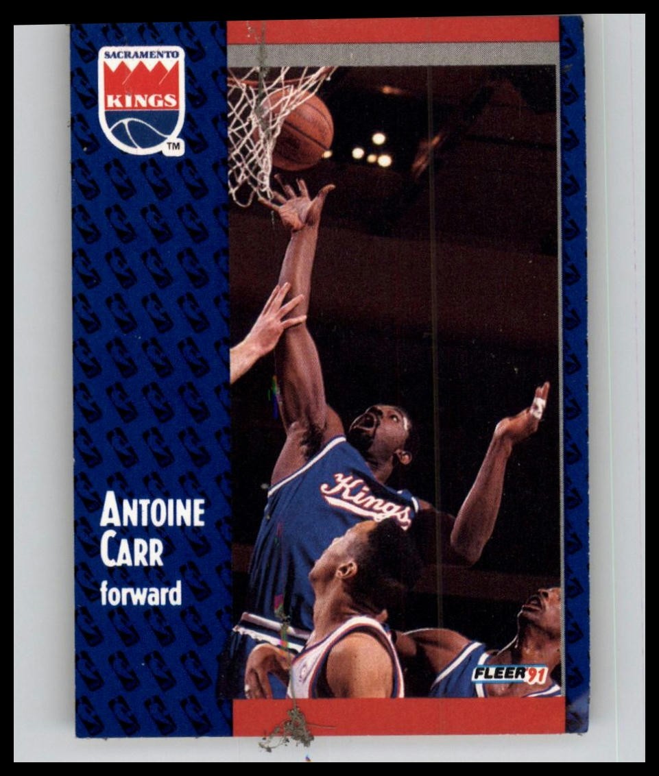 1991-92 Fleer #174 Antoine Carr