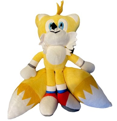 Yellow Sonic Plush Action Figure Animal Hedgehog Super Ray Flying Squirrel Excel