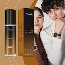 Men  s Sandalwood Roll On Cologne, Woody Fresh Scent, Natural Portable Perfume