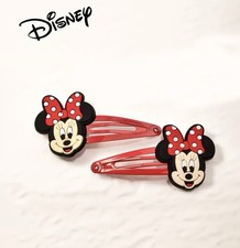 NWT-Disney Minnie Mouse Set of 2 Hair Clip Barrettes