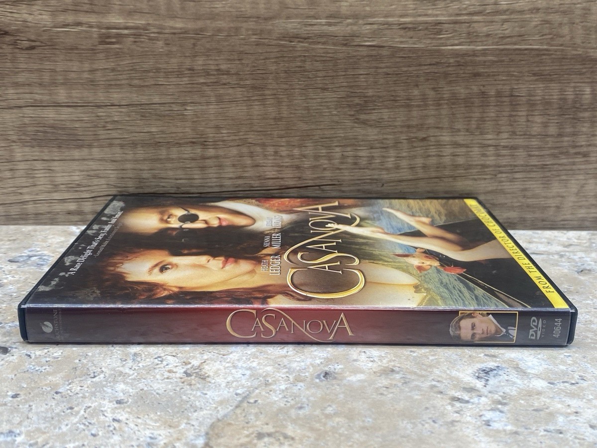Casanova 2005 DVD Widescreen Heath Ledger Sienna Miller Jeremy