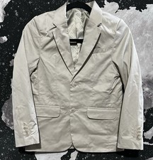 Cat  Jack Boys Sport Coat Blazer Light Khaki Preowned Size 10