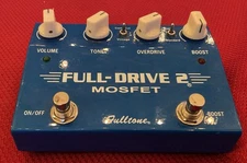 EUC FULLTONE FULL-DRIVE 2 MOSFET OVERDRIVE GUITAR EFFECTS PEDAL