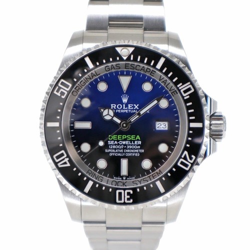 Rolex Sea-Dweller Deepsea 126660 D-Blue Dial Stainless Steel Men's Watch 44mm
