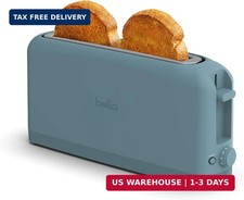 bella 2 Slice Slim Toaster, Fits-anywhere Kitchenware, 6 Setting Shade Control