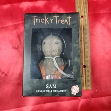 Holiday Horrors -Trick r Treat SAM Burlap Ornament-Trick or Treat Studios
