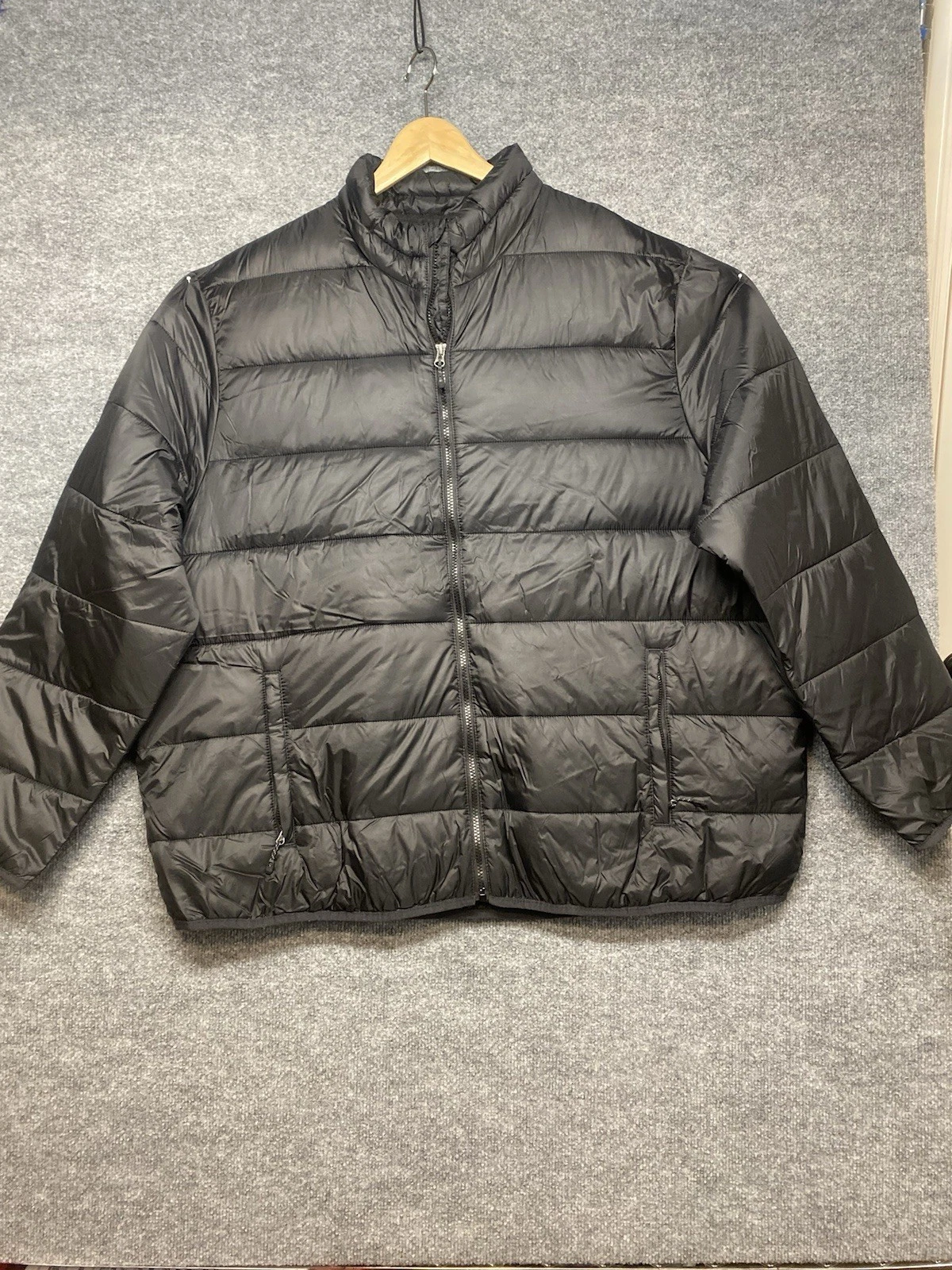 SWISS-TECH Graystone Men's Black Puffer Jacket 3XL Cold North Face Winter