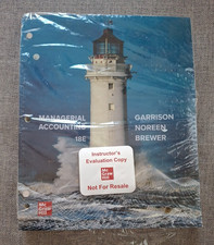 Managerial Accounting Loose Leaf Book 18th Ed...