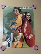 1970S VINTAGE ADIDAS SHOE POSTER HUGE 31.5 X ...