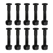 40 Sets Skateboard -Hardware -Set Ersatzteile Schwarze Befestigungsschrauben