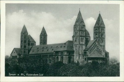Postcard Speyer a. Rh. Imperial Cathedral South (No.9578)