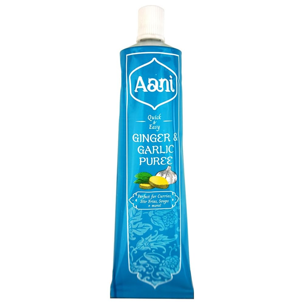 Aani Ginger and Garlic Puree 110g Pack of 1 Perfect for Cooking Marin 4190₽