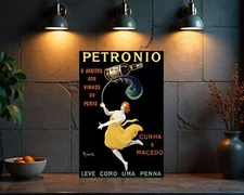 Petronio Porto Win Heavy Metal Sign – 24"x16" (60x40 cm)
