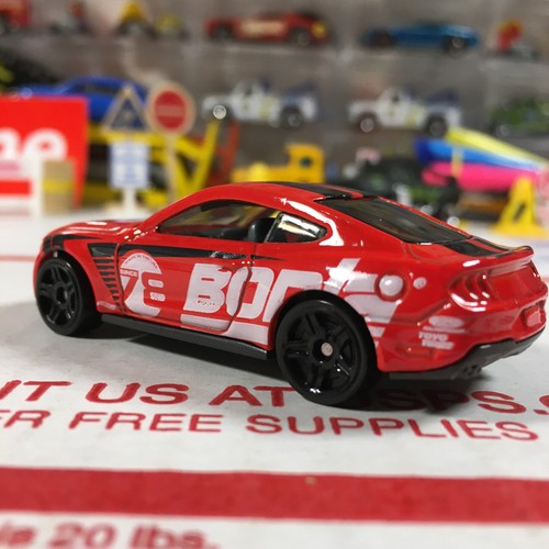 Hot Wheels Speed Graphics ‘18 Ford Mustang GT Borla Red LOOSE Fresh Pull (41) - Picture 3 of 6