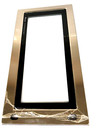 Amana/LG Radarange Glass Microwave Door Stainless R0130650