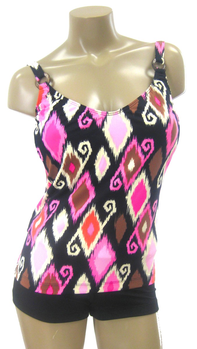Tankini KECHIKA Pour Femme Bonnet D - Taille 36/38 - Neuf Avec étiquettes (NWT) - Ligne Unie Doublée