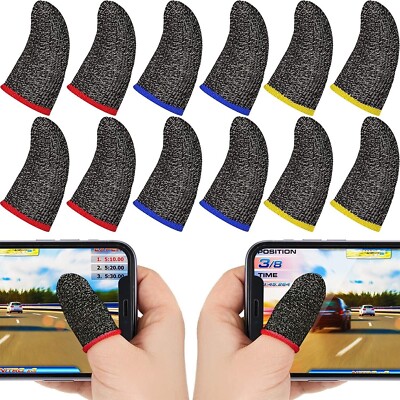 30 Guante de mangas pulgar alta calidad para juegos dedos juegos móviles tactil