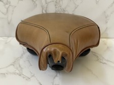 Selle De Vélo Vintage PERSONS PERMACO 908 - Cuir Brun - Style Rétro Pour Huffy Columbia USA - Occasion