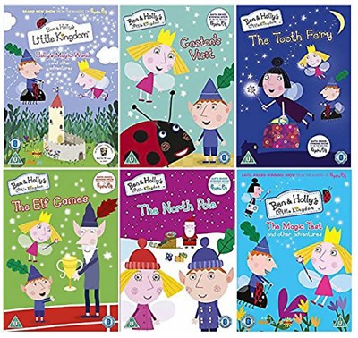 BEN AND HOLLY'S LITTLE KINGDOM COMPLETE VOLUME 1-6 DVD COLLECTION DVD Mint  Condi Australia