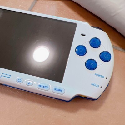 psp ブルー×ホワイト PlayStation Portable - PSP 3000 ホワイト ブルー 本体 PSPJ