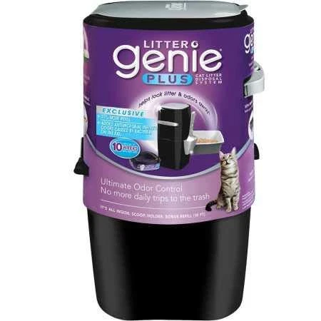Cat litter disposal bin top