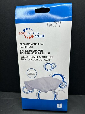 Pool Style Delux Debris White Mesh Bag, Fits Leaf Eater PSL-40-0409 - Fine Mesh