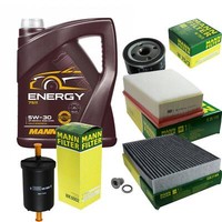 Inspektionspaket 5L Mannol Energy 5W-30 FüR Renault Grand ScéNic Iii 1.6 16V