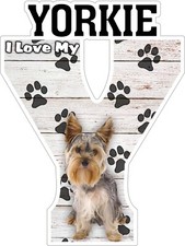 I Love My Yorkie Fridge Magnet