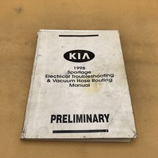 1998 Kia Sephia Electrical And Troubleshooting Vacuum Hose Manual Preliminary