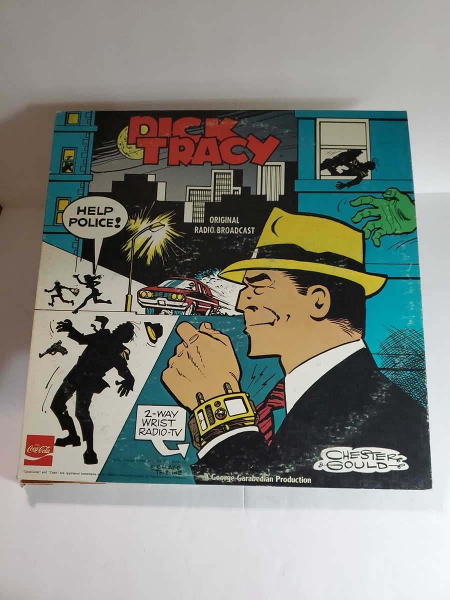 Dick tracy Original Radio Broadcast vinyl record Mark