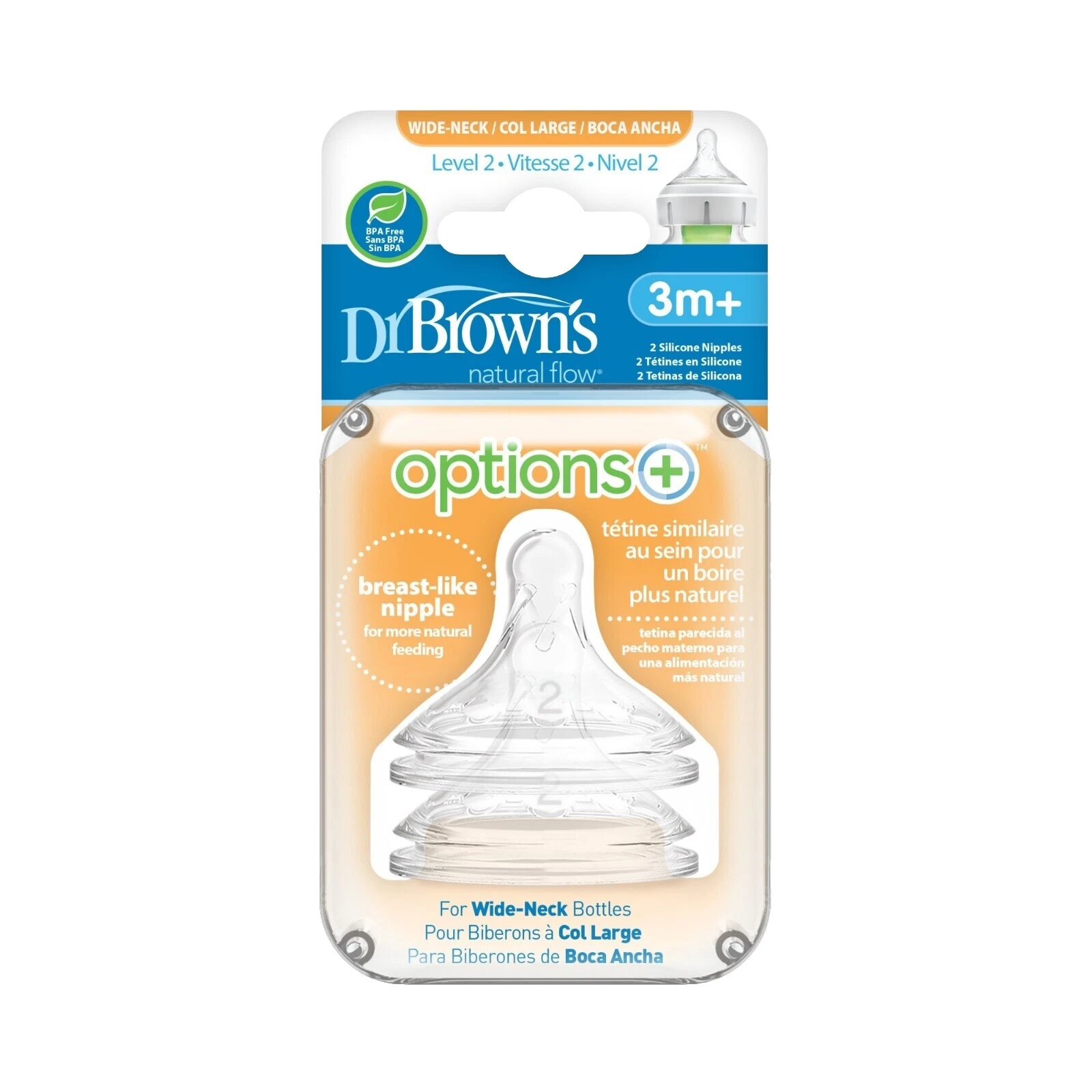 Dr. Brown’s Wide Neck Baby Bottles
