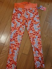 NWT ZARA Sport geometric girls leggings size 13-14