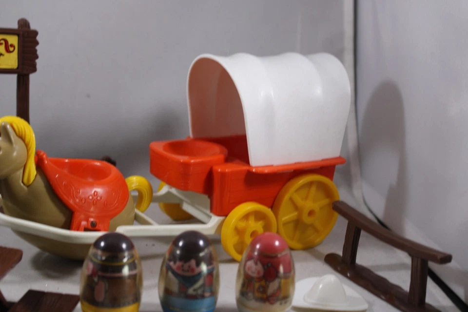 Hasbro Weebles 1974 West Cowboy Farm Ranch - Juego - Lote Foto 4 de 4